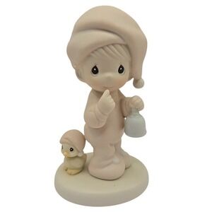 Precious Moments Figurine 1993 "A Special Chime For Jesus" 524468